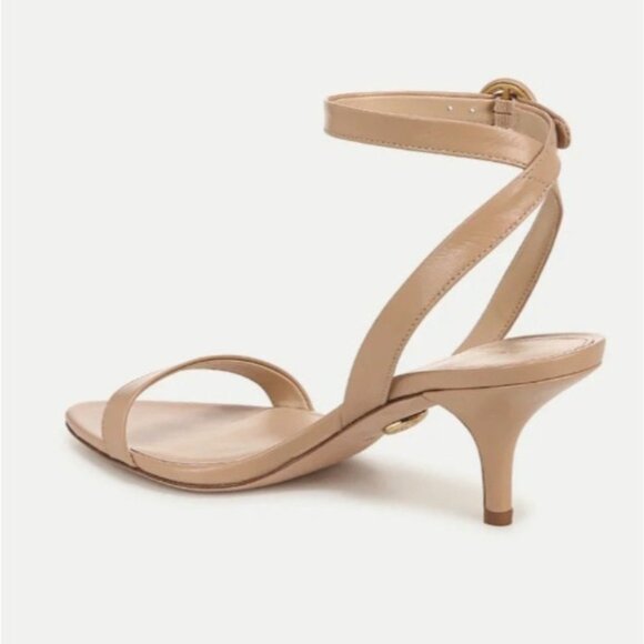 Veronica Beard Darcelle Bisquele Sandals Kitten Heels Size 7.5 - Picture 10 of 13